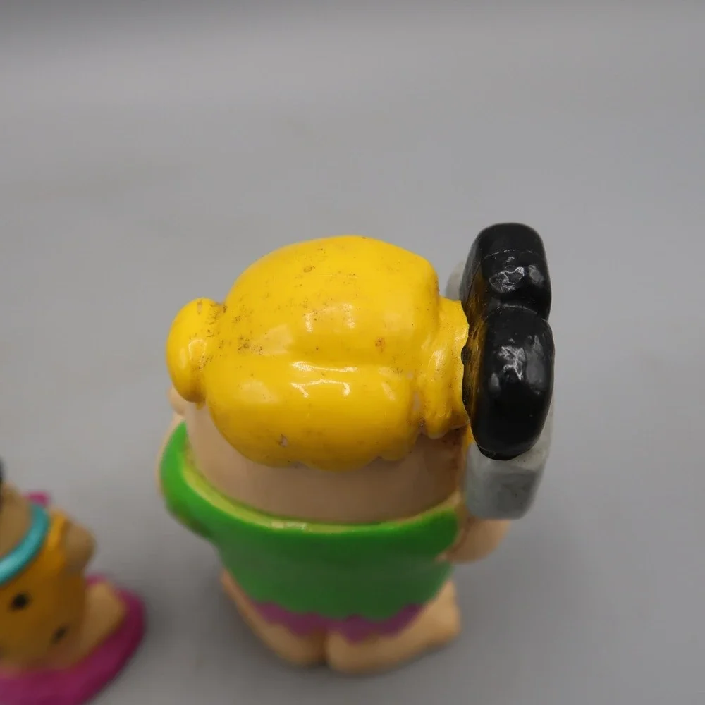 Vintage Freed and Barney Flinstone‎ PVC Plastic Figure 2-3